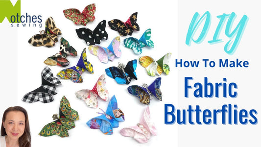 How to Make Fabric Butterflies | Easy DIY Tutorial