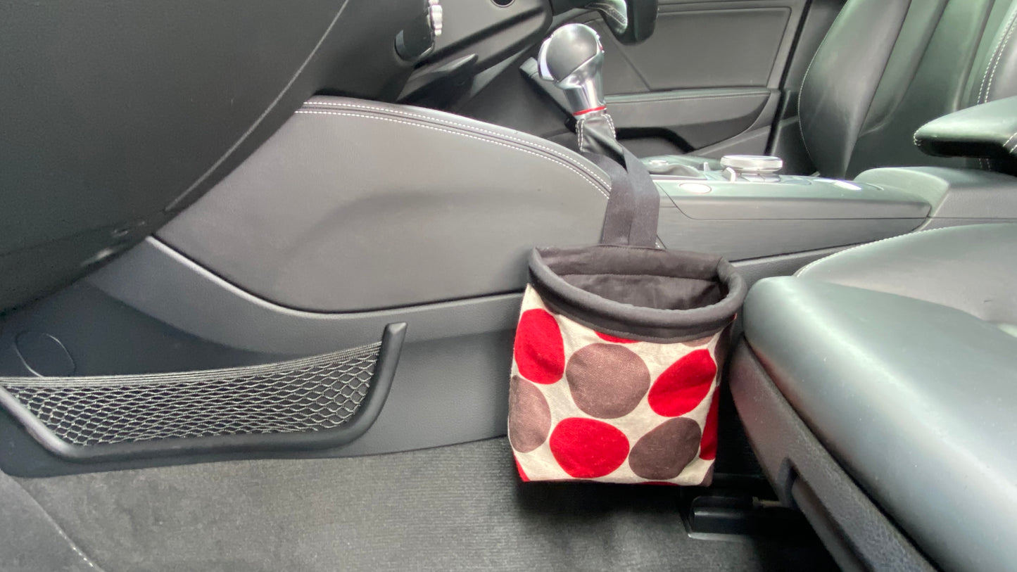 Mini Trash Can for your Car - Sewing Pattern : Digital Download