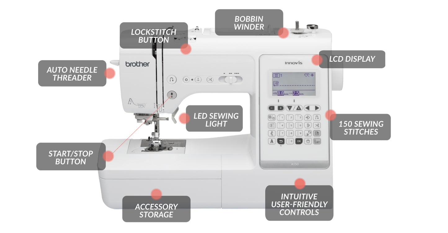 Brother Innov-is A150 Computerised Sewing Machine
