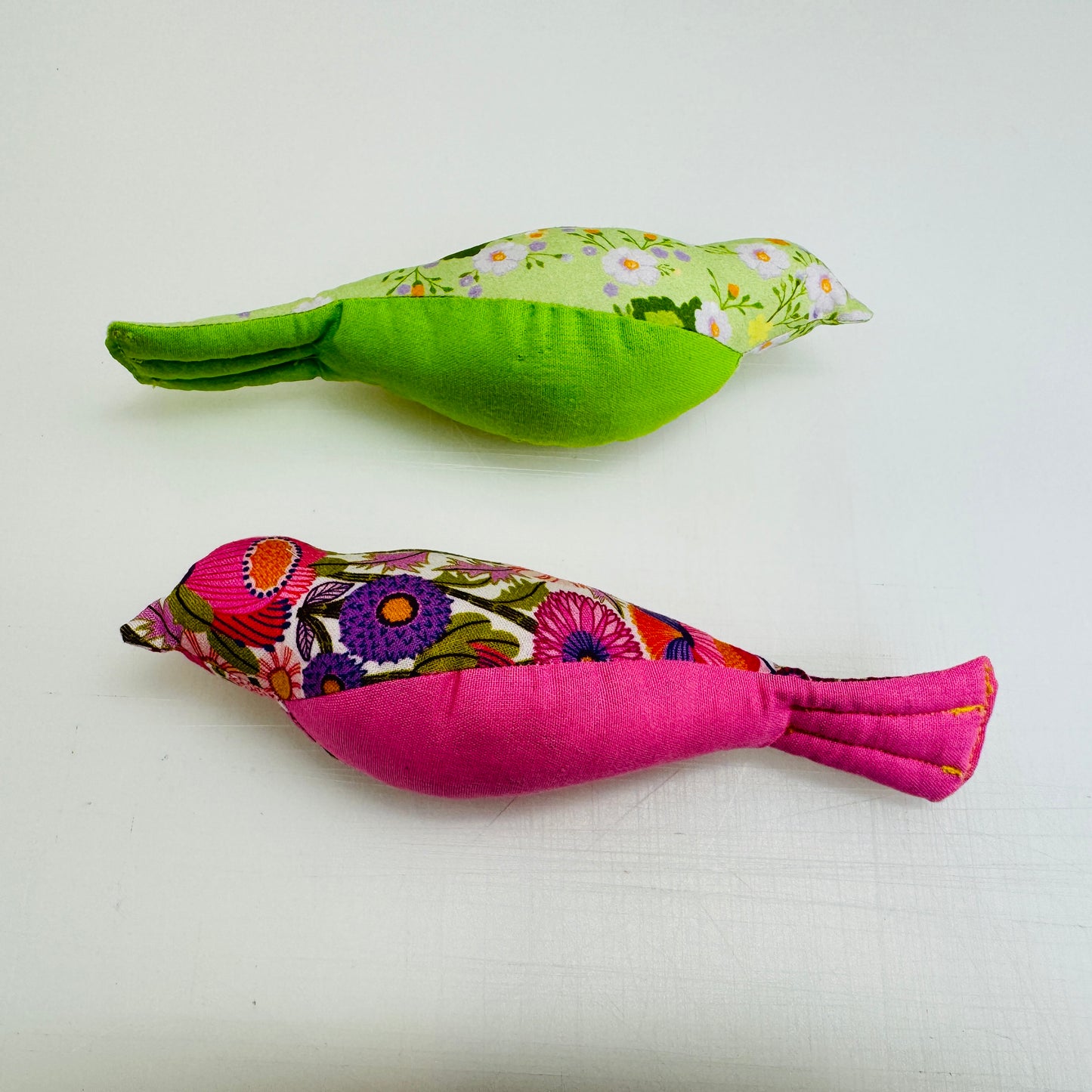 Fabric Bird Sewing PDF Pattern : Digital Download
