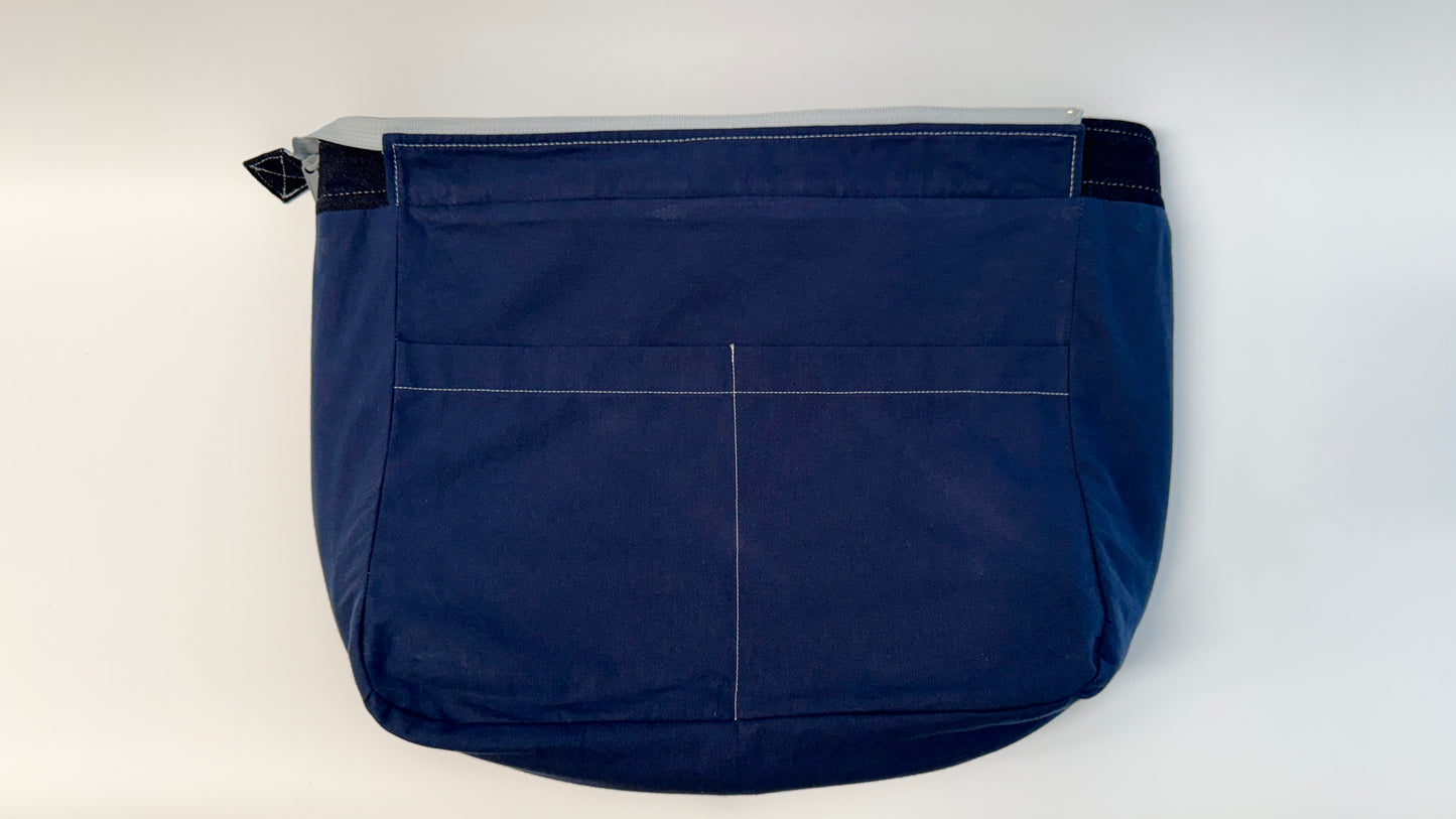 Gail Patchwork Zip Tote PDF Sewing Pattern | Digital Download