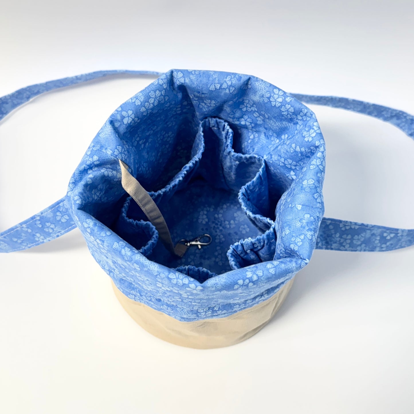 Holly Round Drawstring Bag | Lined Crossbody Bucket Bag Sewing Pattern | Digital Download