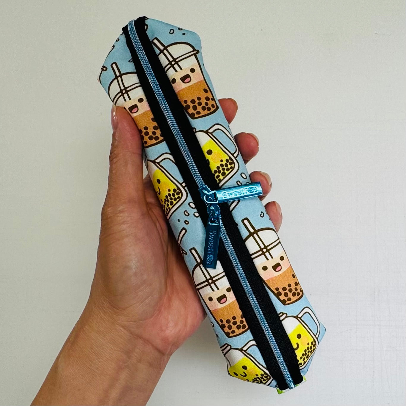 Skinny Lined Zipper Pouch / Pencil Case PDF Sewing Pattern : Digital Download(No Written Instructions)