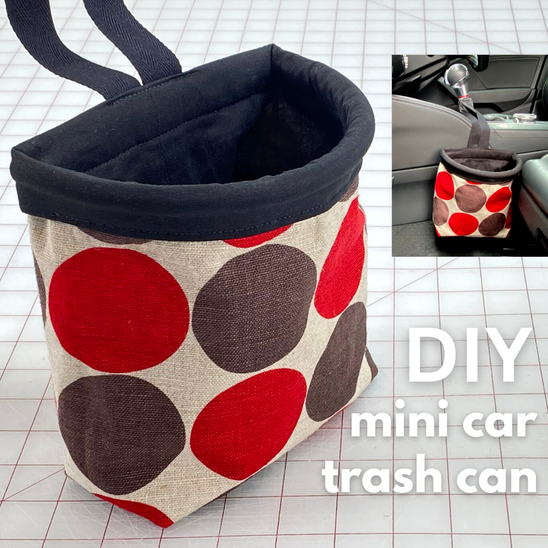 Mini Car Trash Can Easy DIY Gift PDF Pattern Only Download