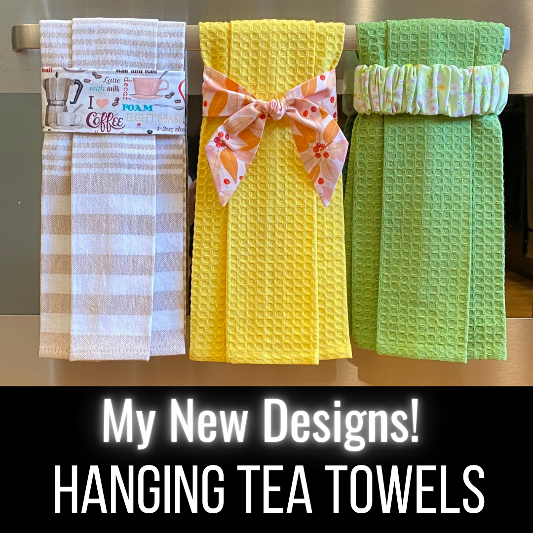 Hanging Kitchen Towel Easy Sewing Project