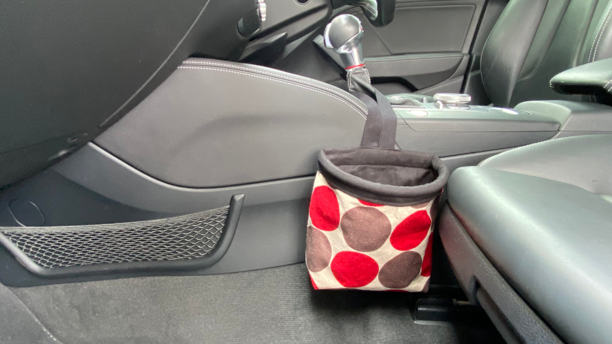 Car Trash Can Sewing Pattern – Mini Bin – Notches Sewing