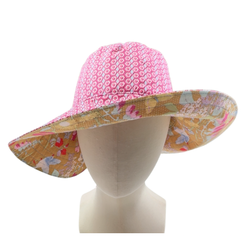 Reversible Back Bow Sunhat Sewing Pattern : Digital Download (No Written Instructions)