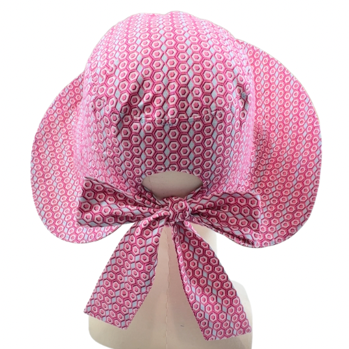 Reversible Back Bow Sunhat Sewing Pattern : Digital Download (No Written Instructions)