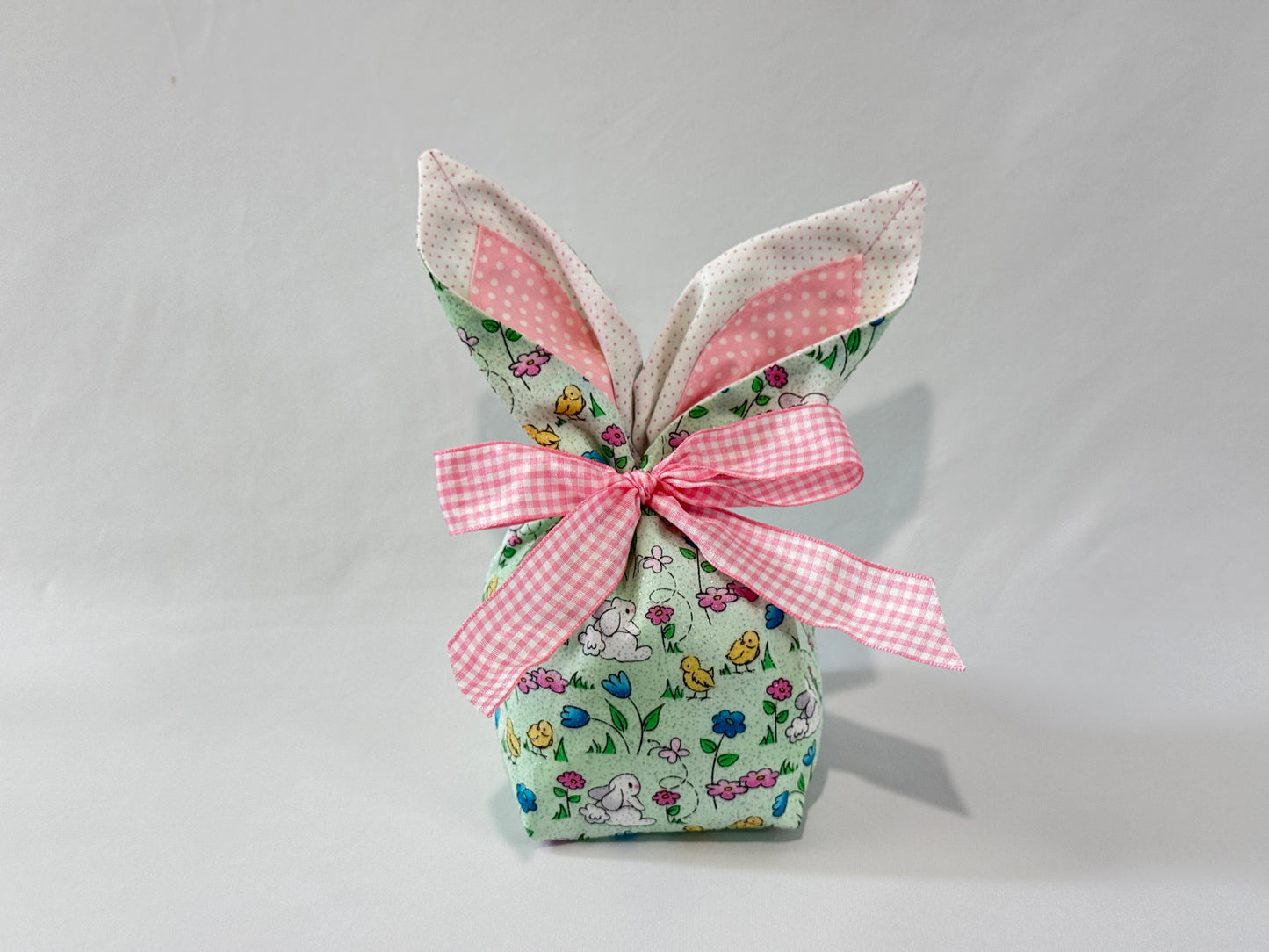 Bunny Ears Treats Bag - Lined in 3 Sizes!  Sewing Pattern : Digital Download