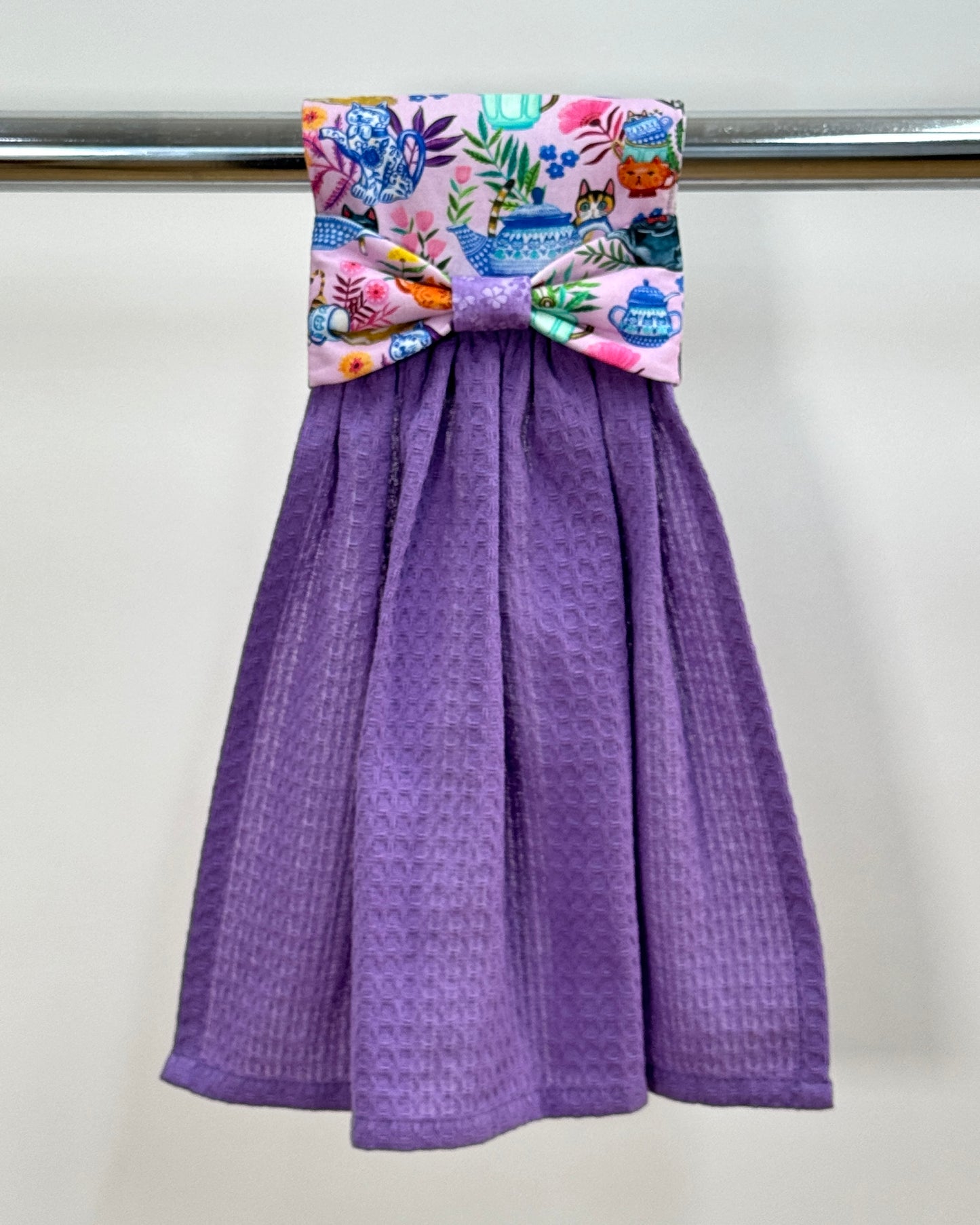 Bow Front Hanging Tea Towel - PDF Sewing Pattern | Digital Download