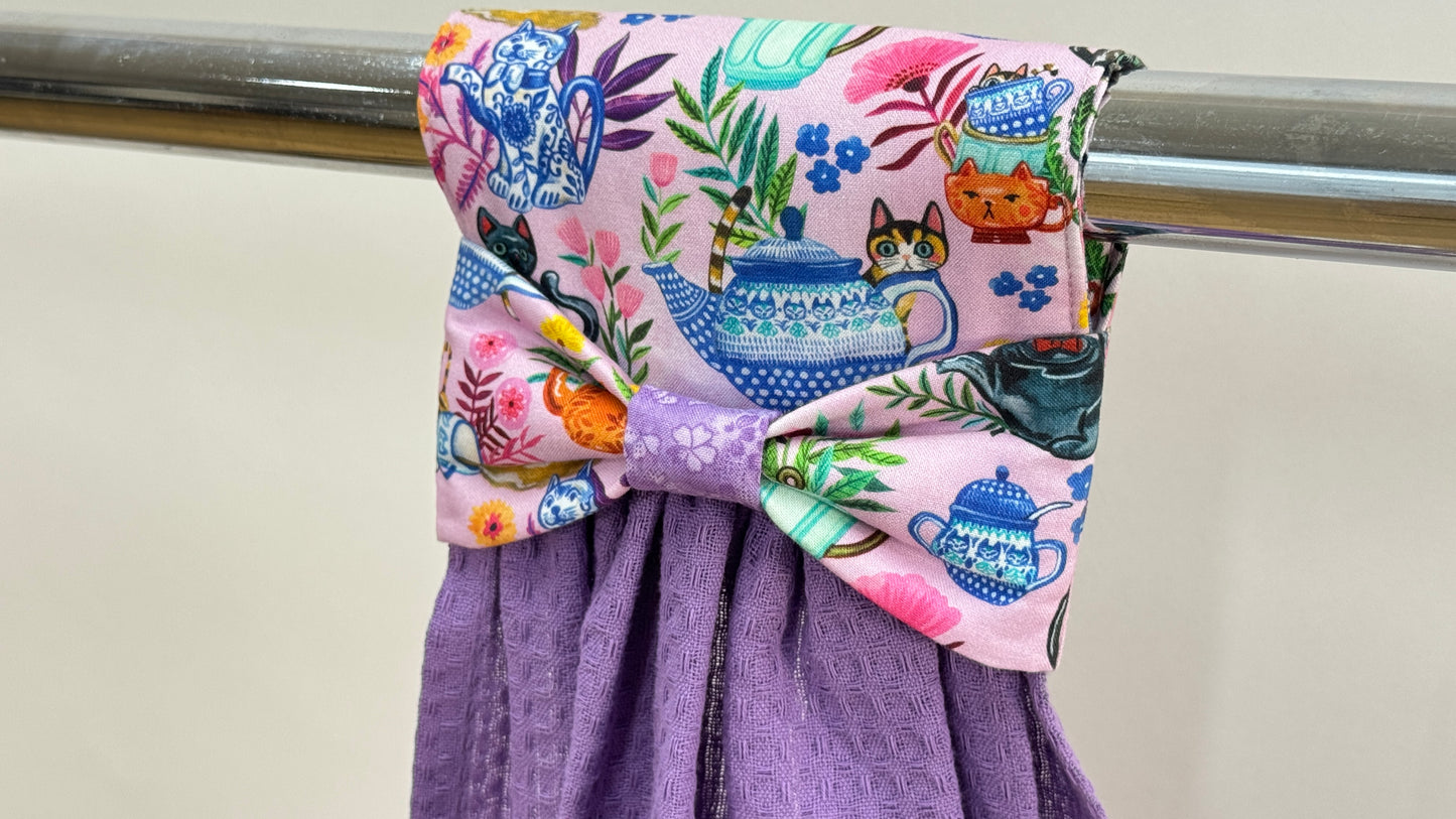 Bow Front Hanging Tea Towel - PDF Sewing Pattern | Digital Download