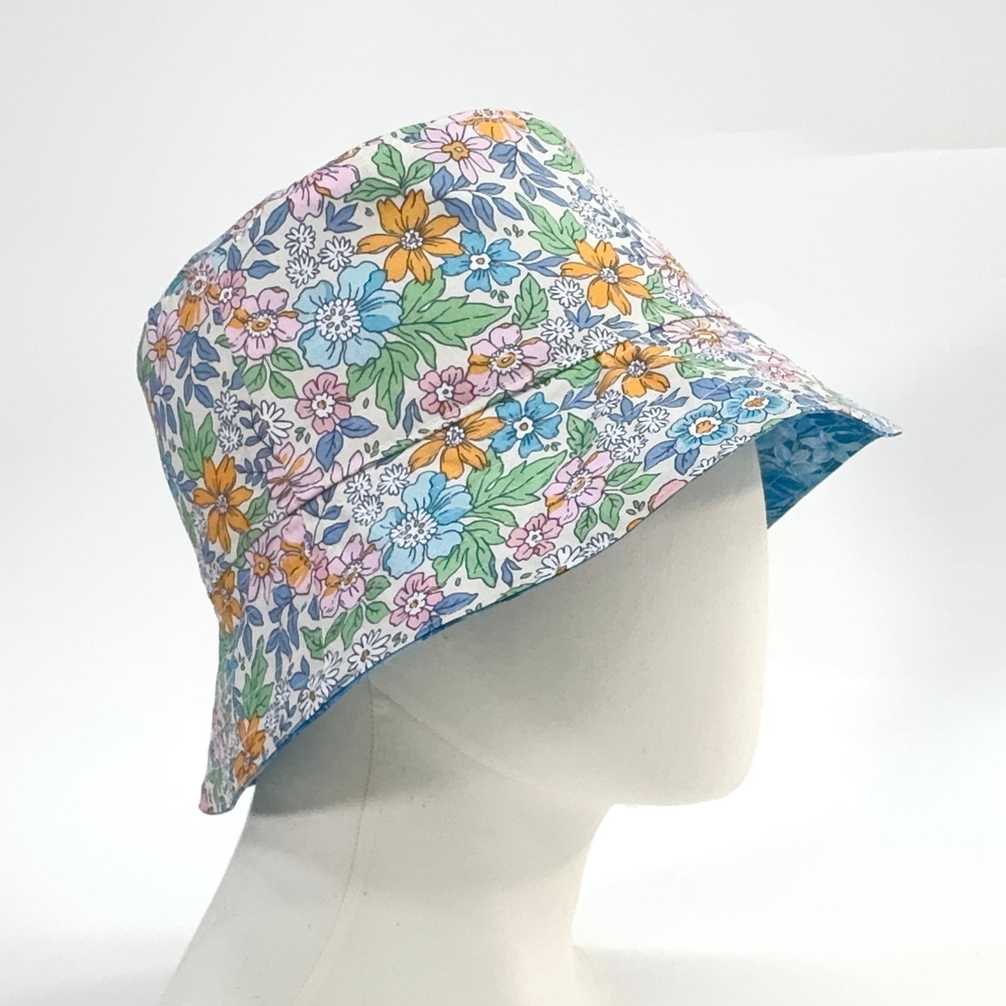 Reversible Bucket Hat Sewing Pattern PDF - 3 Sizes | Digital Download