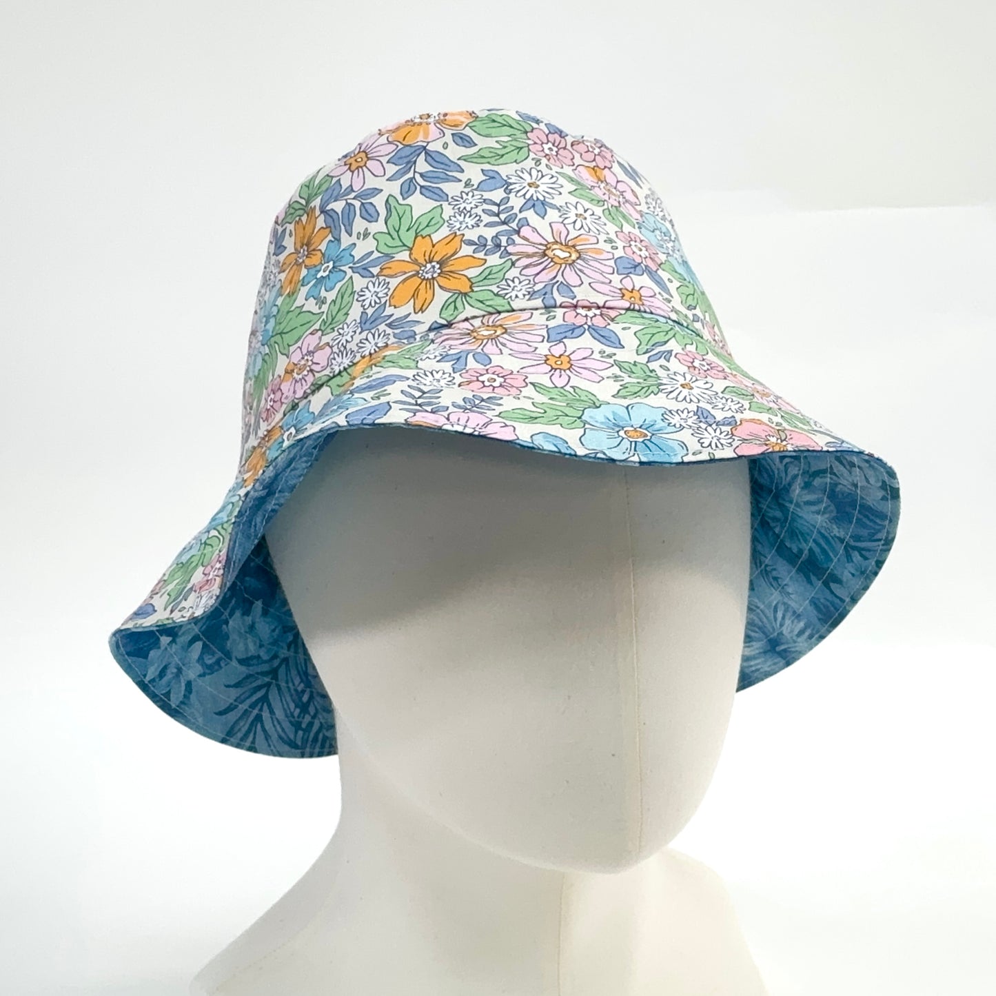 Reversible Bucket Hat Sewing Pattern PDF - 3 Sizes | Digital Download