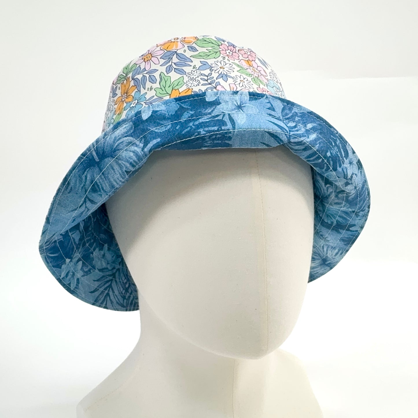 Reversible Bucket Hat Sewing Pattern PDF - 3 Sizes | Digital Download
