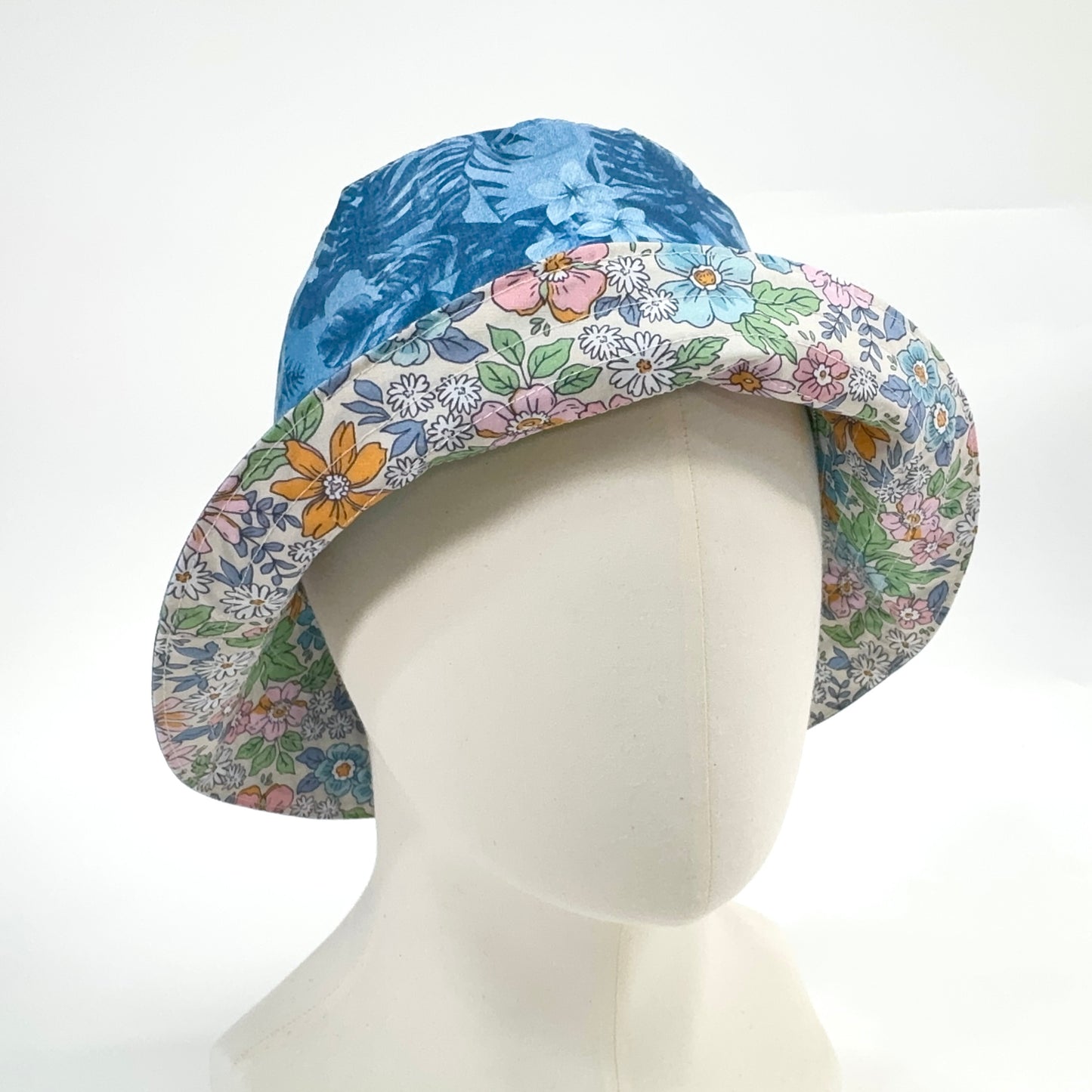 Reversible Bucket Hat Sewing Pattern PDF - 3 Sizes | Digital Download