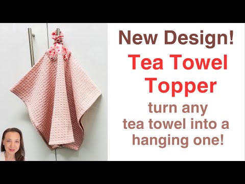 Hanging Tea Towel - 3 x Designs - PDF Pattern ONLY Download (No writte