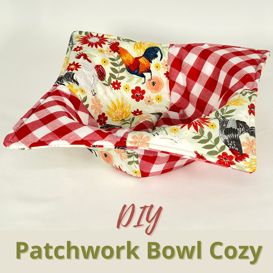 Patchwork Bowl Cozy - PDF Pattern ONLY  Download
