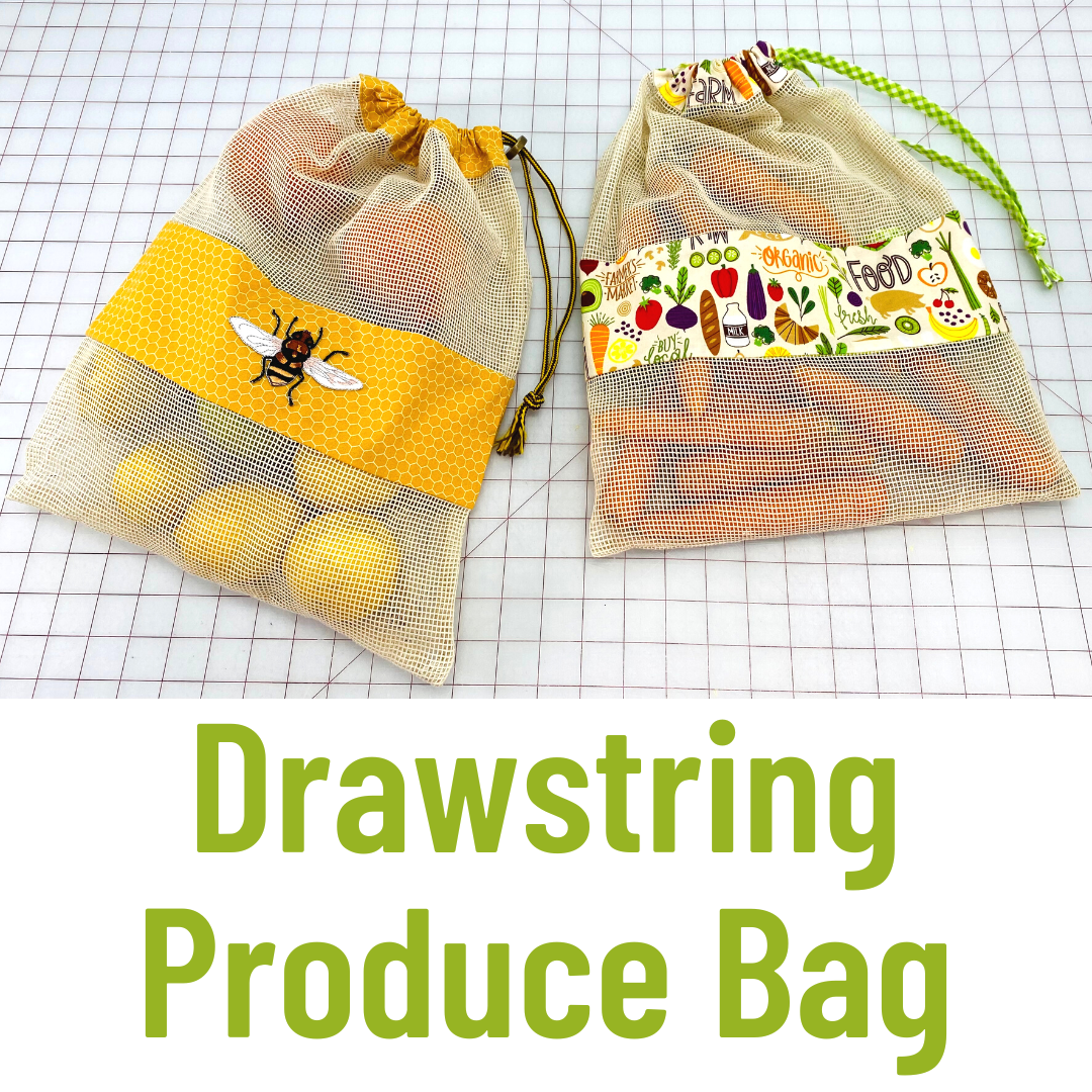 PRODUCE PROJECT BAG - PDF Pattern ONLY Download