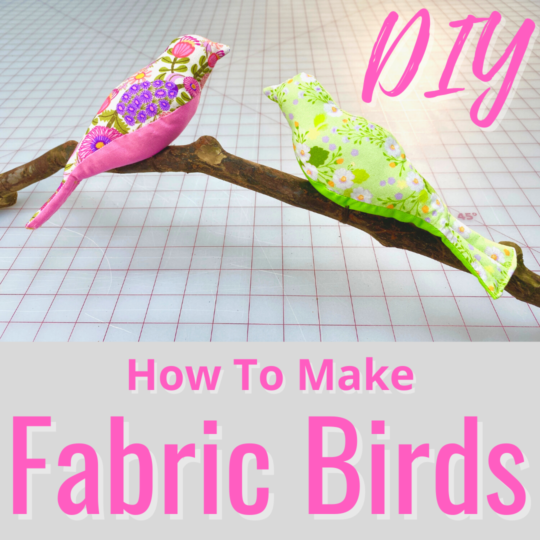 Fabric Bird - PDF Pattern ONLY Download