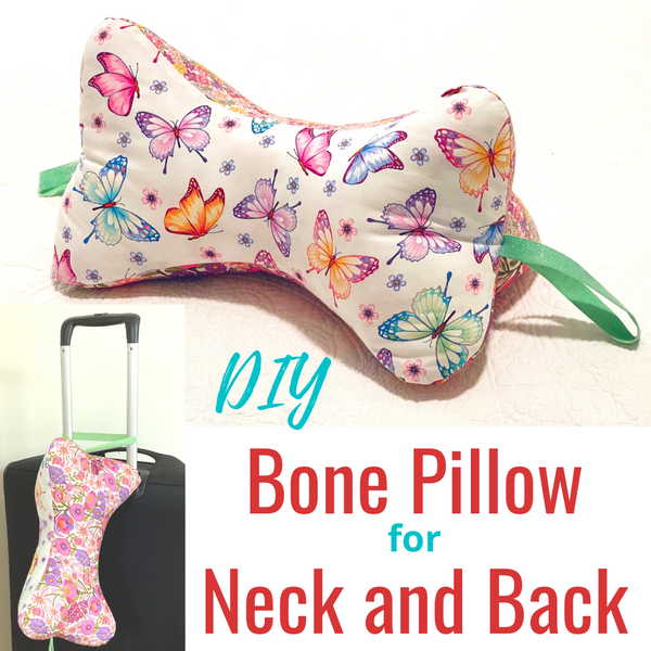 Bone Shaped Neck Pillow PDF Pattern ONLY Download