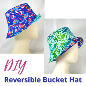 Reversible Bucket Hat - PDF Pattern ONLY Download (No Written Instruct ...
