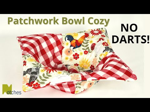 Bowl Cozy Template 3 Sizes, Bowl Cozy Pattern Template Sewing Patterns Quilting Templates for DIY Kitchen Art Craft 8in, 10in, 12in, Clear