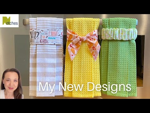 Hanging Kitchen Towel Pattern (+ Video)